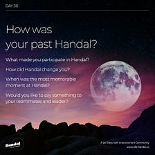What made you participate in Handal?