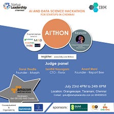 AI’Thon — Chennai’s AI Hackathon