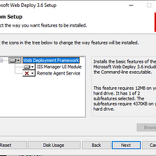 Web Deploy Options Not Showing In IIS Manager?