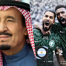NOV 22. Saudi Arabia 2 : Argentine 1