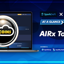 SparkDeFi #AtAGlance: Aircoins, Experience Earning Cryptocurrency Through AR