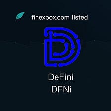 DFNi to be listed on Finexbox!