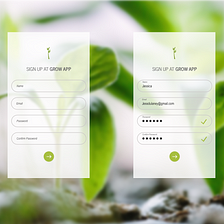 Daily UI: Showing up for Growth