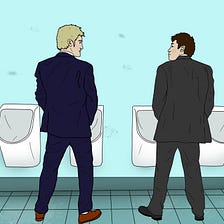 Open Letter To The Guy Stood Right Next To Me At The Urinal