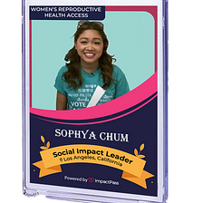 Social Impact Leader Spotlight: Sophya Chum