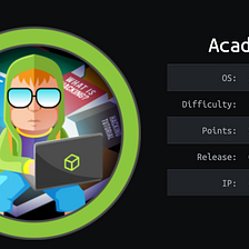 HackTheBox Writeup — Academy