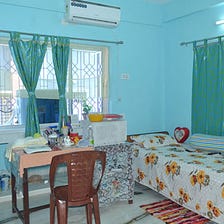 Some facilities at “Shibasram” (Old age home in Kolkata)