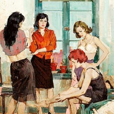 Lesbian Pulp Art Drew Millions of Eyes