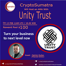 CryptoSumatra AMA Recap With Unity Trust Token