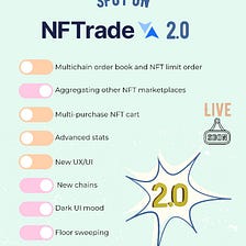 Spot on the NFTrade 2.0 Upgrade.