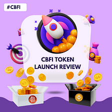 ⚡️ CBFI : What value has been brought to token holders by our token design so far ⚡️