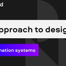 Approach to design of information systems