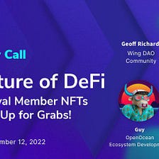 Recap of Dec Call: The Future of DeFi