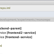 Setting up a mono repo containing Java and Kotlin based Spring Boot minions