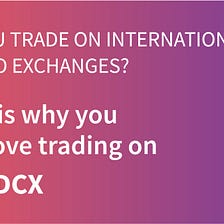 Why should you trade on CoinDCX?