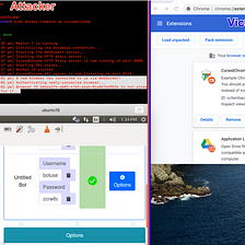 Web Session Theft with Malicious Chrome Extension
