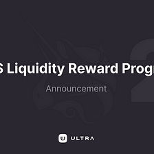UOS liquidity reward program #2 on Uniswap!