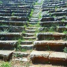 Aphrodisias Ancient City Stadium Stairs