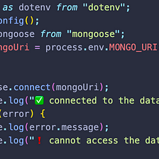 Use MongoDB with Mongoose on Express App