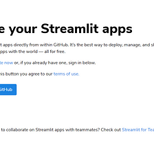 How to Deploy Your Streamlit App on Streamlit Sharing