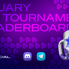 January Tournament Leaderboards! 🔥
