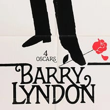 The Barry Lyndon poster is a design classic, not designed by Saul Bass