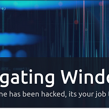 Investigating Windows — TryHackMe writeup