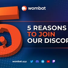 Five reasons to join our Discord