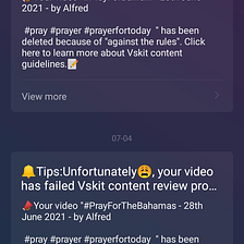 VSkit Takes Down My Videos and More : Alfred Speaks
