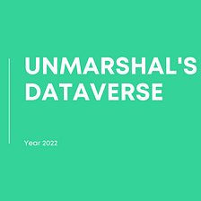 TheUnmarshal’s Dataverse