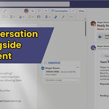 Start a conversation about a document in Microsoft Teams