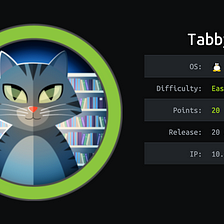 HackTheBox Writeup — Tabby