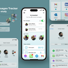 UI/UX Case Study: Messages tracker