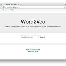 Behind the scenes of Word2Vec on Harry Potter