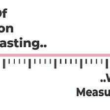 The “End of Trend Forecasting”, Without Measurement