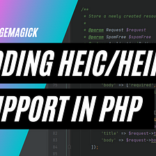How to add support for HEIC images with ImageMagick in PHP