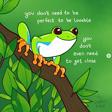 Reminder: You don’t have to be perfect to be loveable