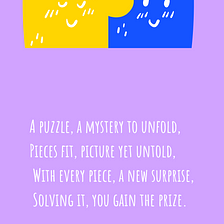 Poem — Puzzle