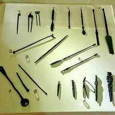 Ancient Medical Tools. Bursa Archaeological Museum.