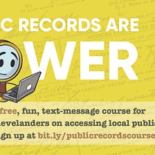 Sharing skills outside the newsroom: How “🔎 Public Records Are Power 💪” opened journalists’…