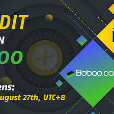 $CREDIT is officially listed on Boboo