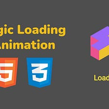How To Create a Magic Loading Animation Using Html & CSS Step By Step