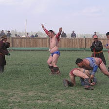 Riding and wrestling with Mongolia’s dinosaurs