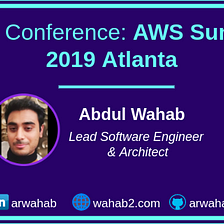AWS Summit 2019 Atlanta
