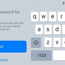 iOS12 — Password AutoFill, Automatic Strong Password, and Security Code AutoFill