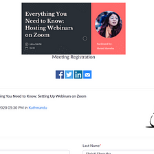 Everything You Need to Know: Setting Up Webinars on Zoom