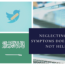 Neglecting symptoms does not help