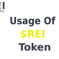 Usage of $REI token and correlation between $GXC -$REI