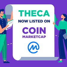 Theca Listed on CoinMarketCap