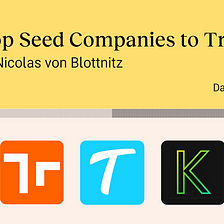 Top Seed Companies: Beehiiv, Taqtile, Tract, Kizen, Budge